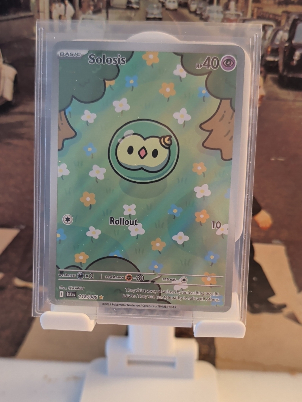 MINT- Solosis Collectible Card - Holo 118/086